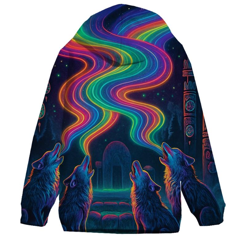 Chromatic Wolf Choir custom hoodies