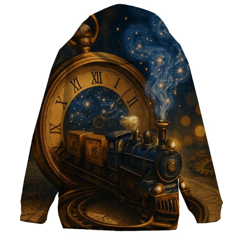 Luminous Train Mechanism premium hoodies