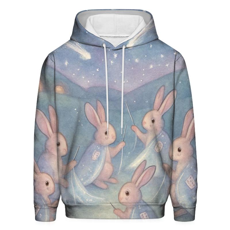 Comet Tailtailer Rabbit zip-up hoodies