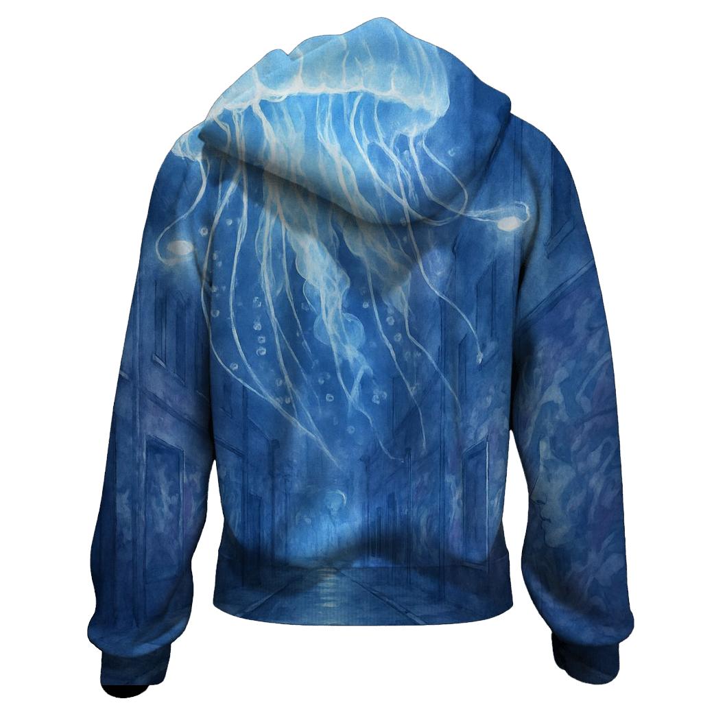 Midnight Jellyfish Alley heavyweight hoodies