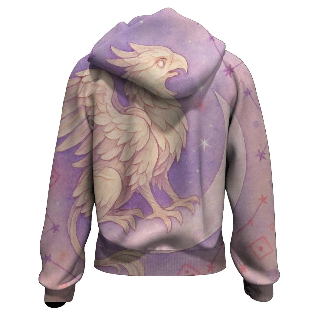 Paper Moon Gryphon graphic hoodies
