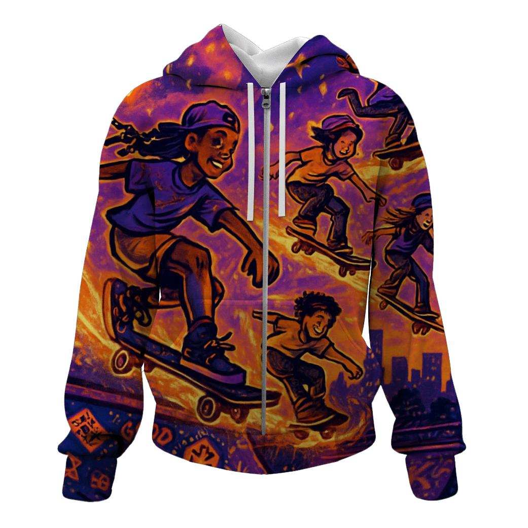 Solar Wind Skate Collective heavyweight hoodies