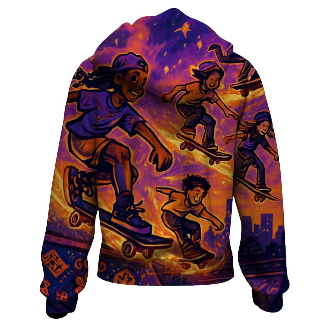 Solar Wind Skate Collective heavyweight hoodies