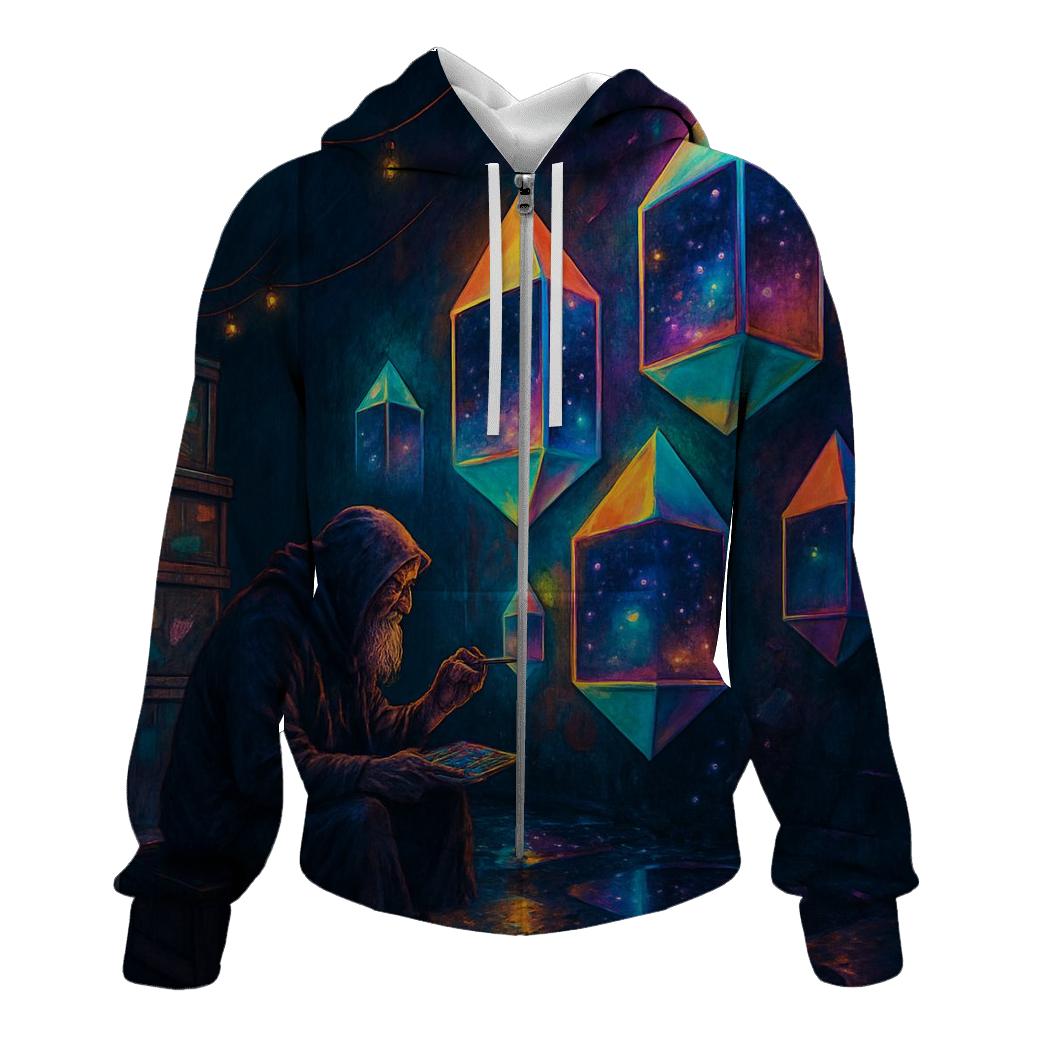 Prismatic Alley Hermit premium hoodies