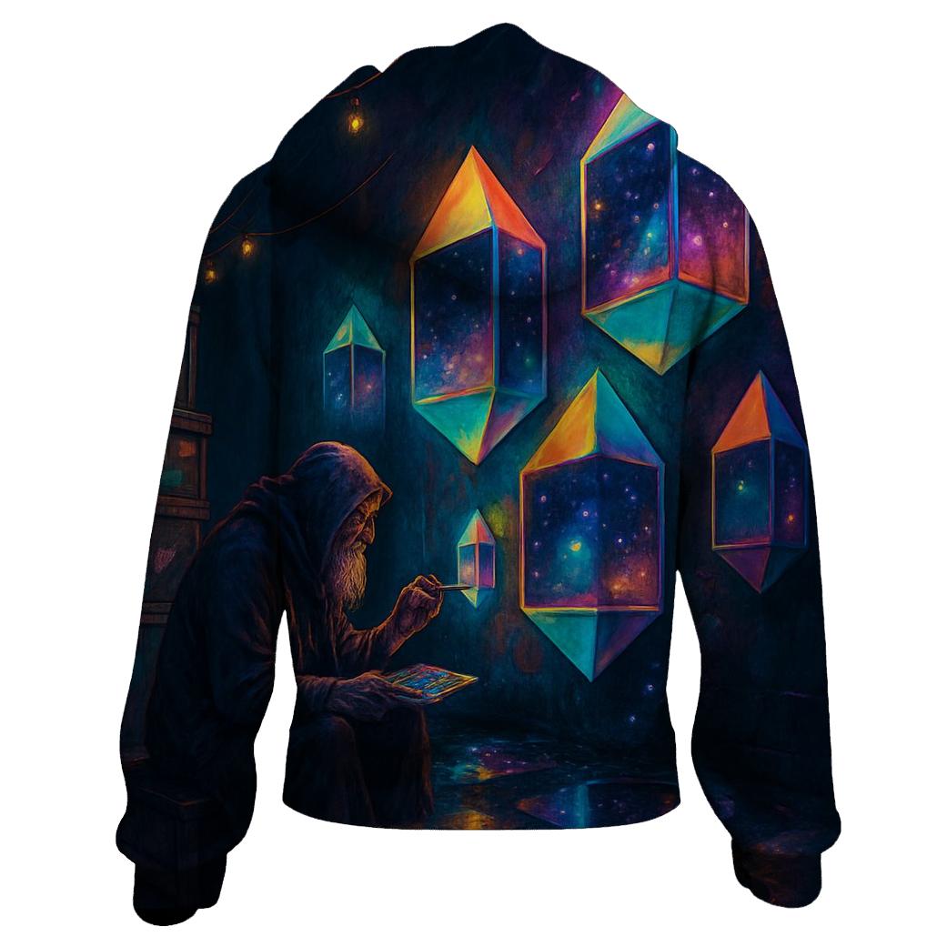 Prismatic Alley Hermit premium hoodies
