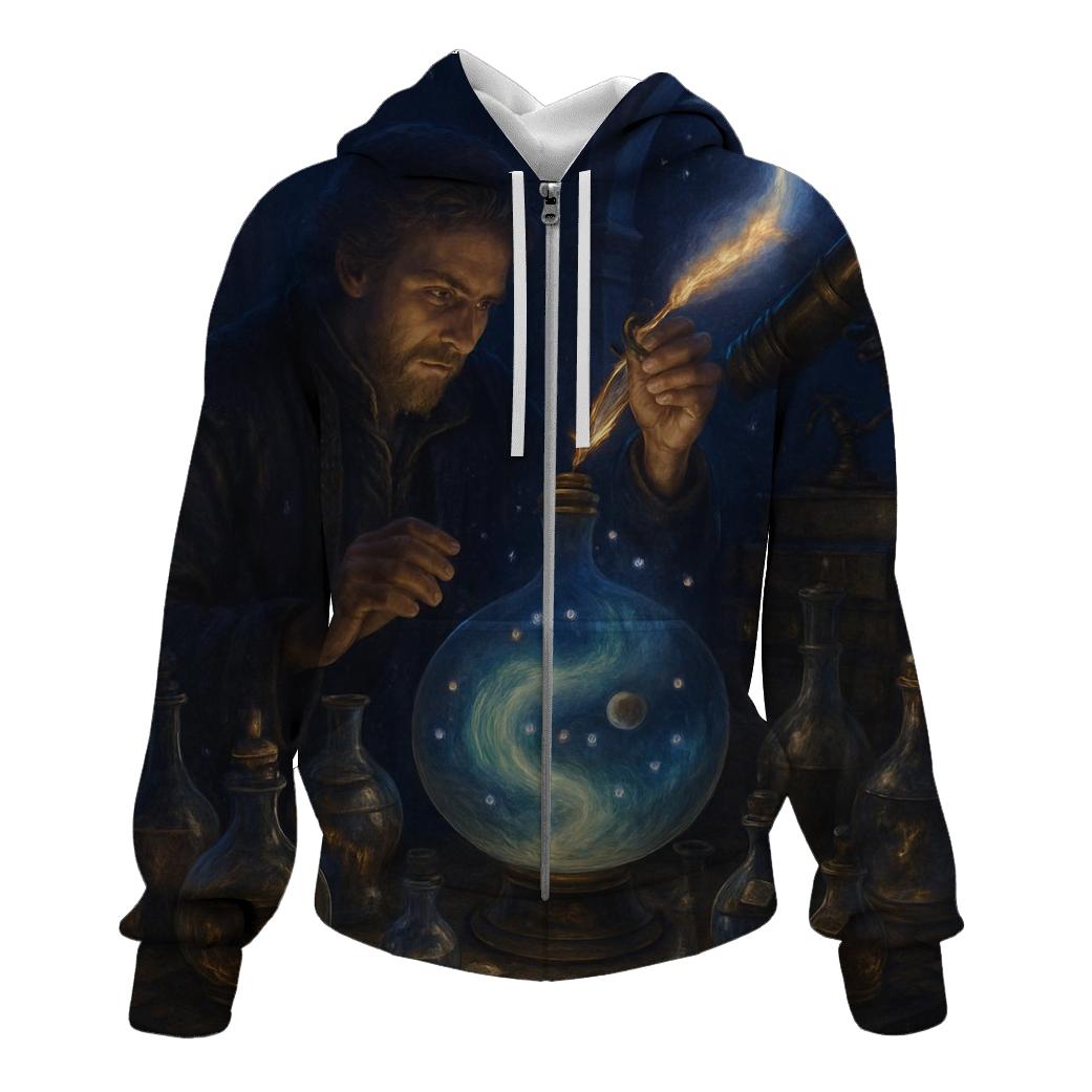 Comet Tail Alchemist graphic hoodies