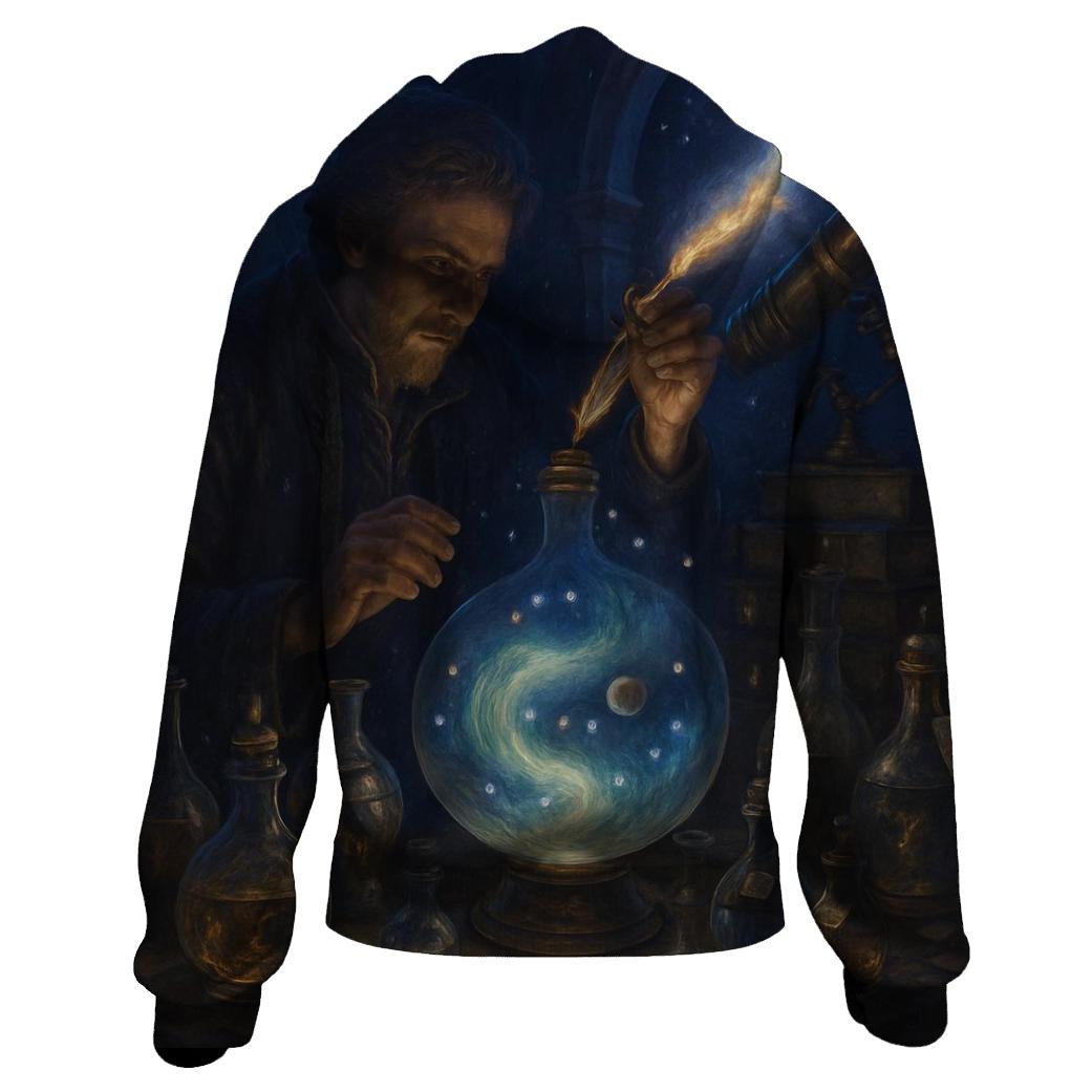 Comet Tail Alchemist graphic hoodies