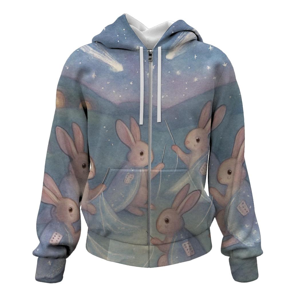 Comet Tailtailer Rabbit hoodie styles