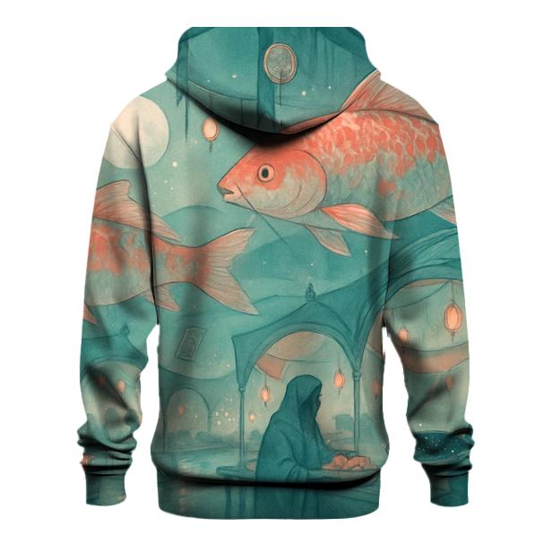 Moon Bazaar Koi Caravan hoodie trends