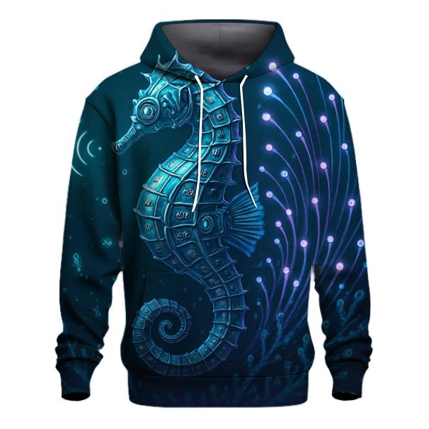 Echo Circuit Seahorse designer hoodies