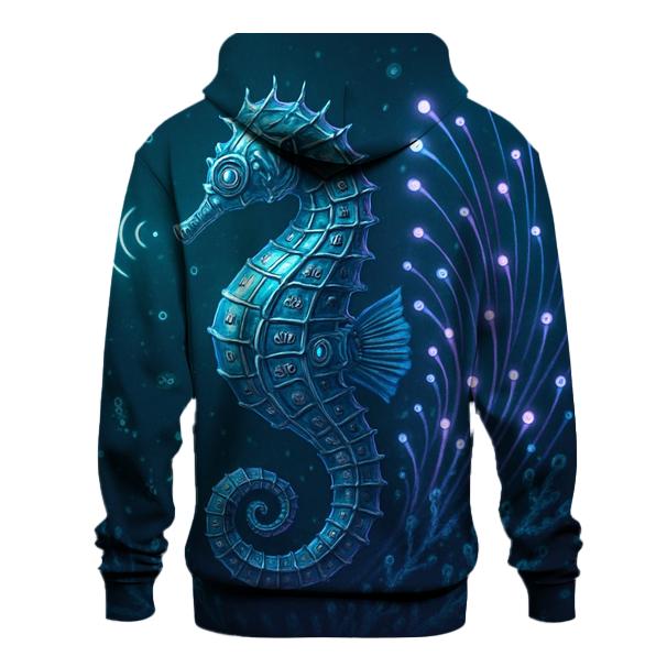 Echo Circuit Seahorse designer hoodies