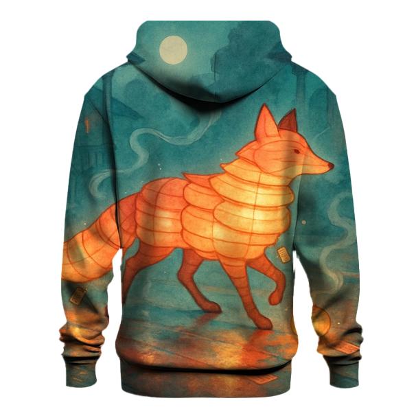 Luminous Paper Lantern Fox designer hoodies