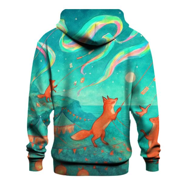 Aurora Kite Foxes premium hoodies