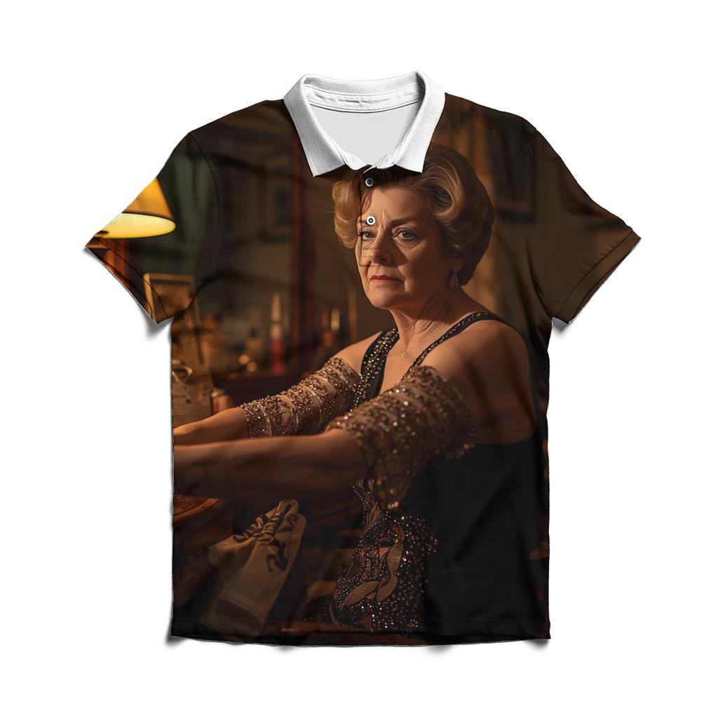 Backstage Light On Polly premium cotton polo shirts