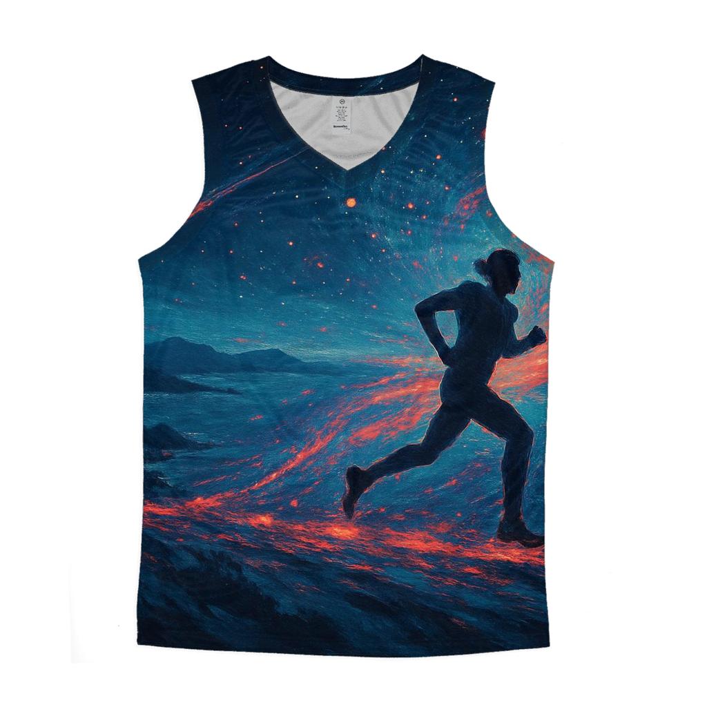 Galactic Marathon custom tank tops