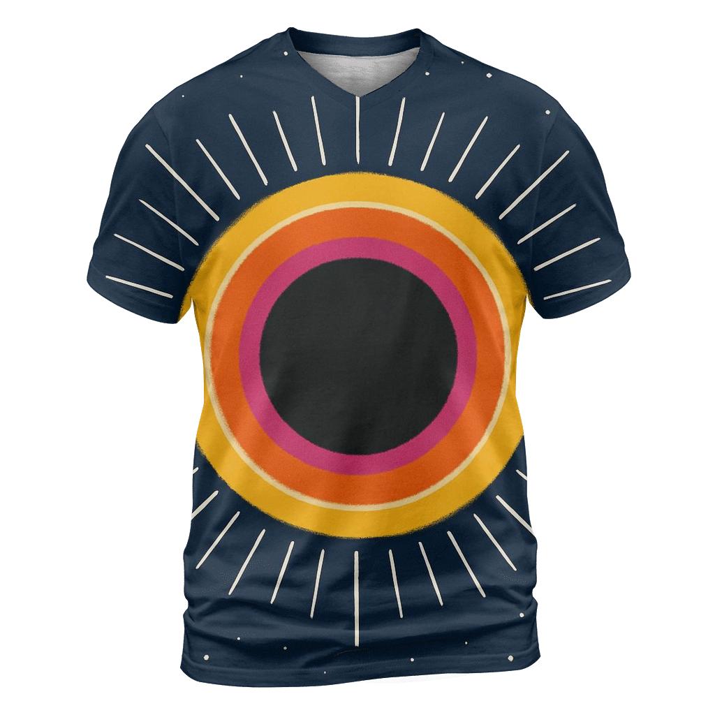 Eclipse Corona Bands unique graphic print tees