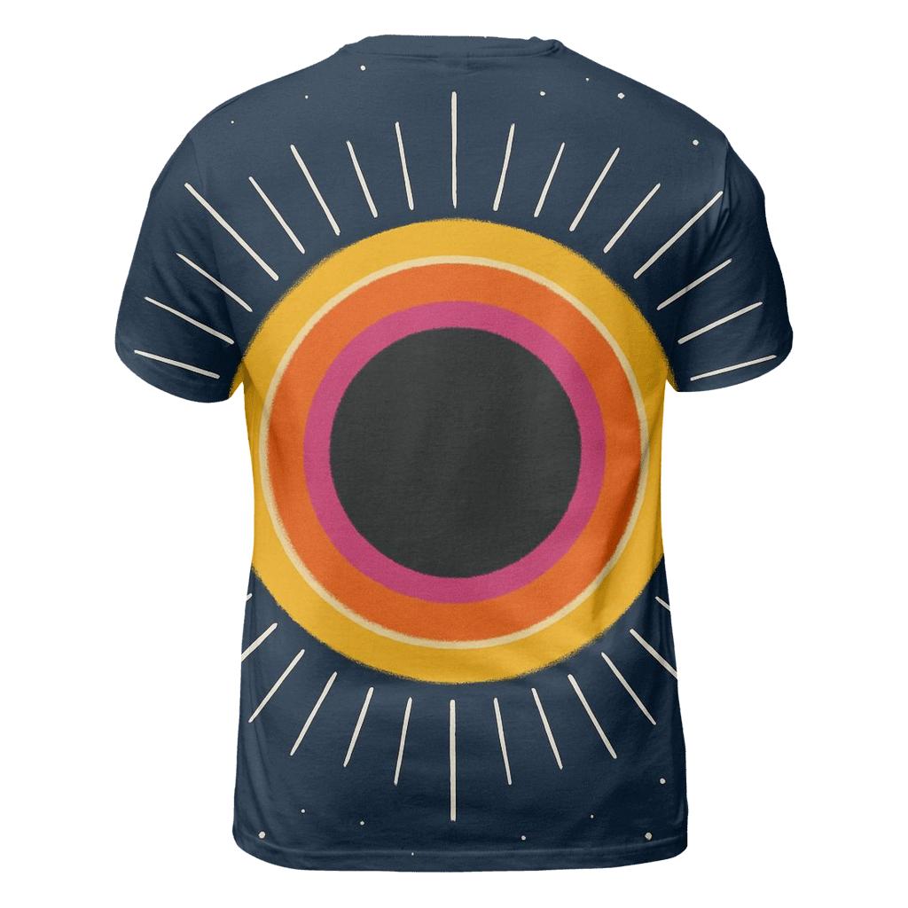 Eclipse Corona Bands unique graphic print tees