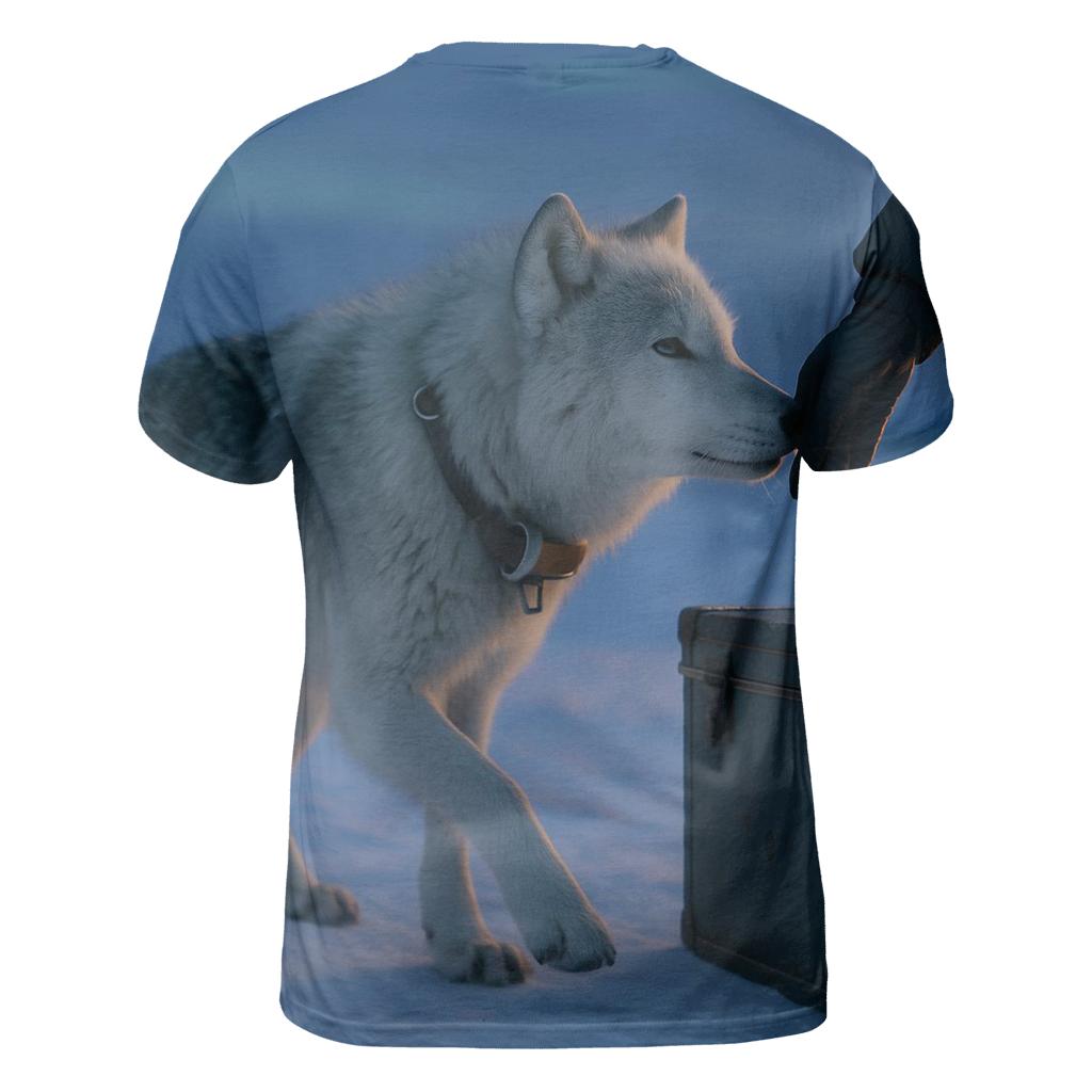 Alpha Inspection At Frozen Research Camp statement graphic shirts