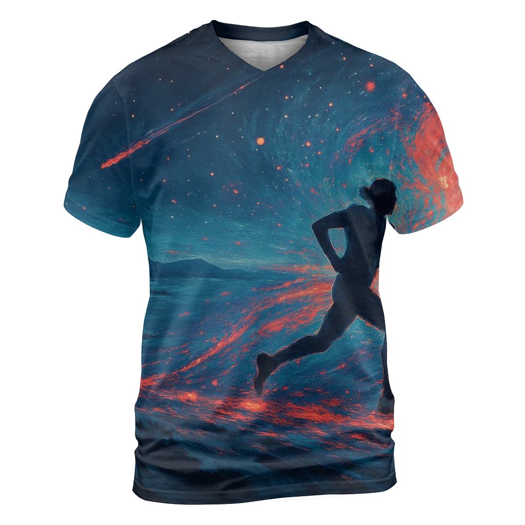 Galactic Marathon custom all-over print shirts