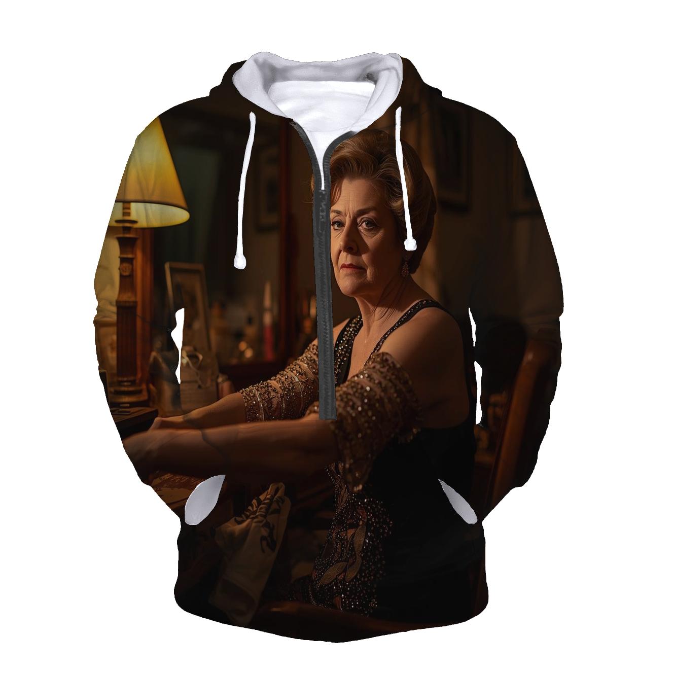 Backstage Light On Polly heavyweight hoodies