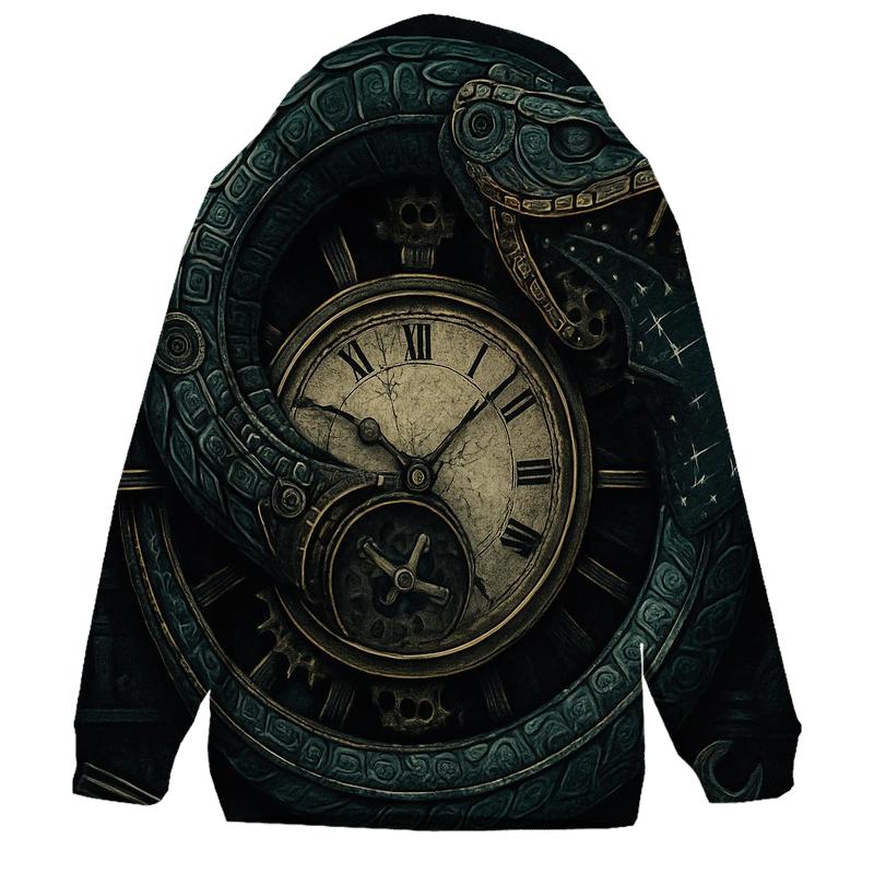 Ouroboros Clockwork Serpent custom hoodies