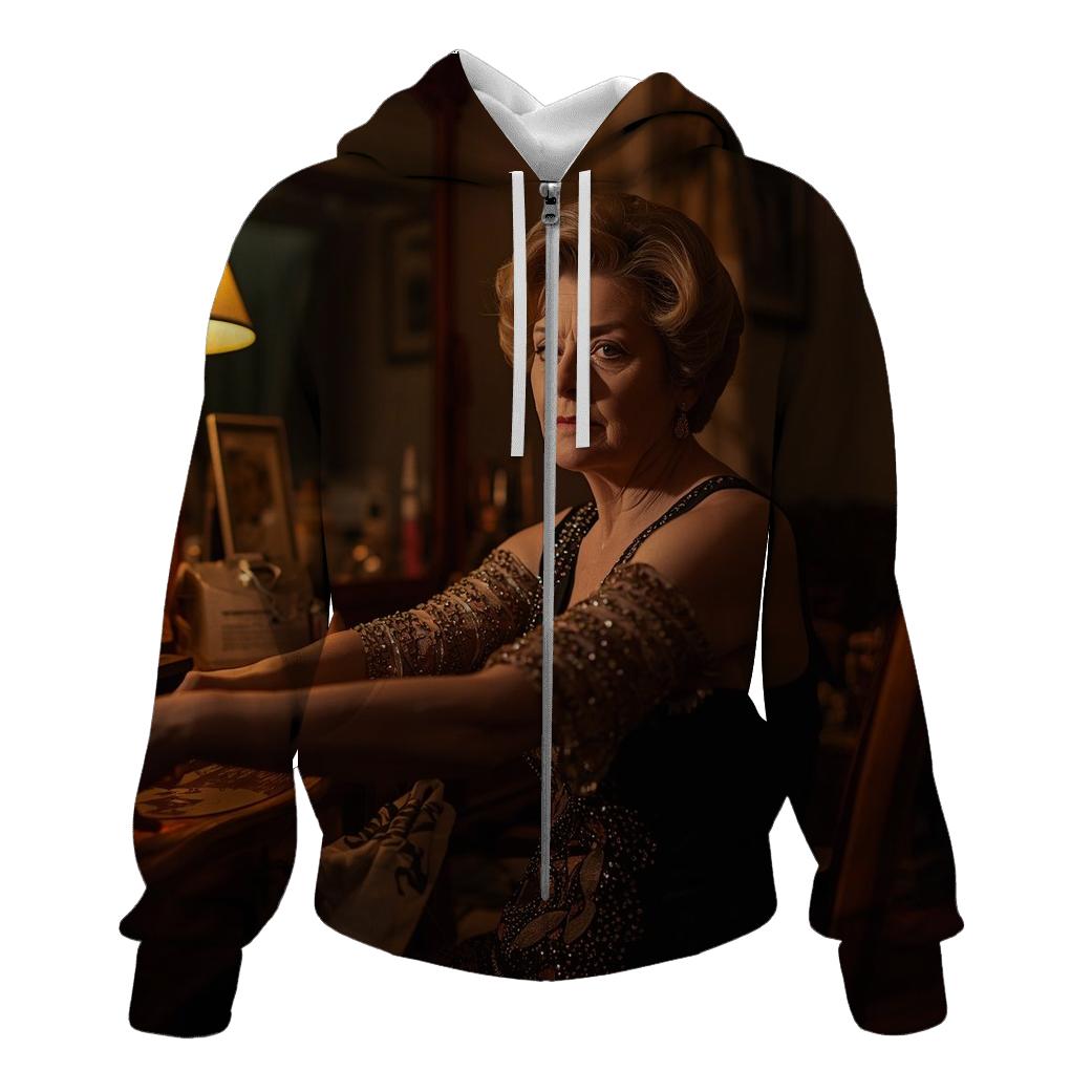 Backstage Light On Polly lightweight hoodies