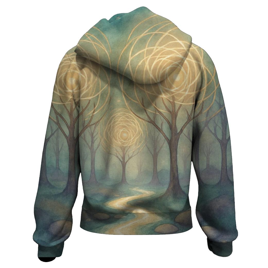 Luminous Grove hoodies fashion