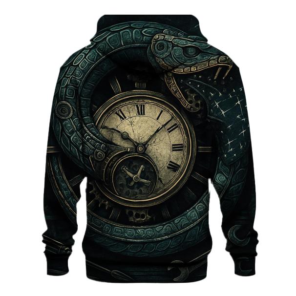 Ouroboros Clockwork Serpent hoodies fashion
