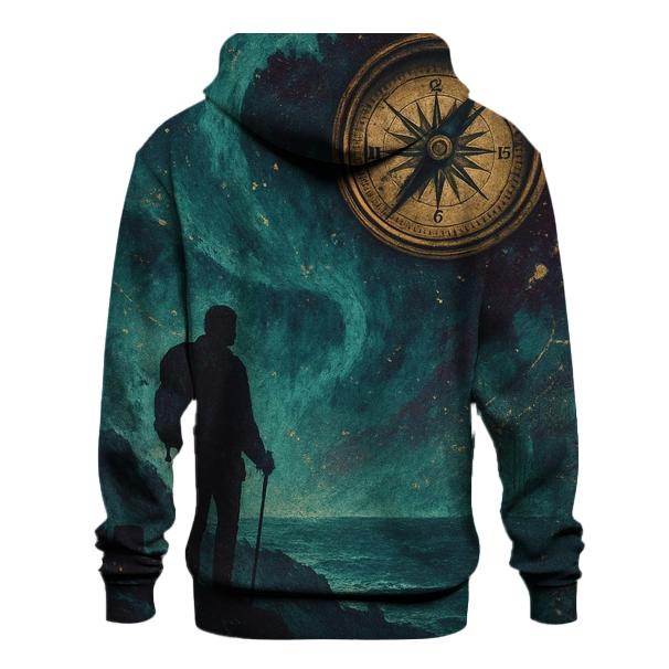 Aurora Voyager Collage premium hoodies