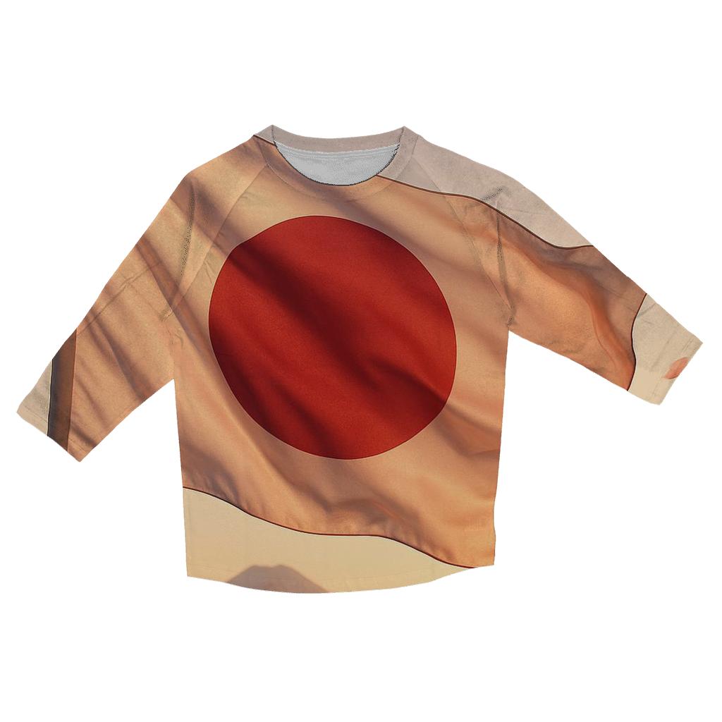 Japan Silk Dawn cotton quarter sleeve shirts