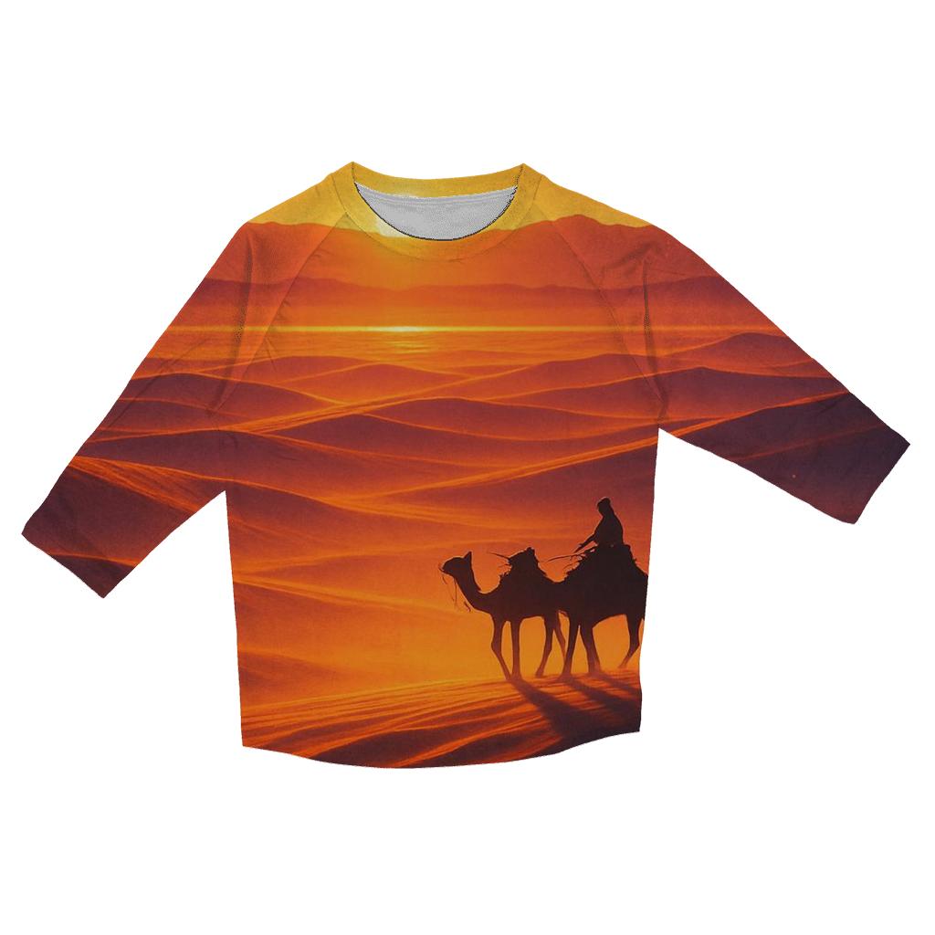 Amber Dune Reverie trendy 3/4 sleeve tops