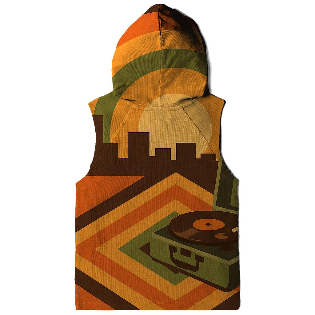 Sunset Groove Mosaic heavyweight hoodies