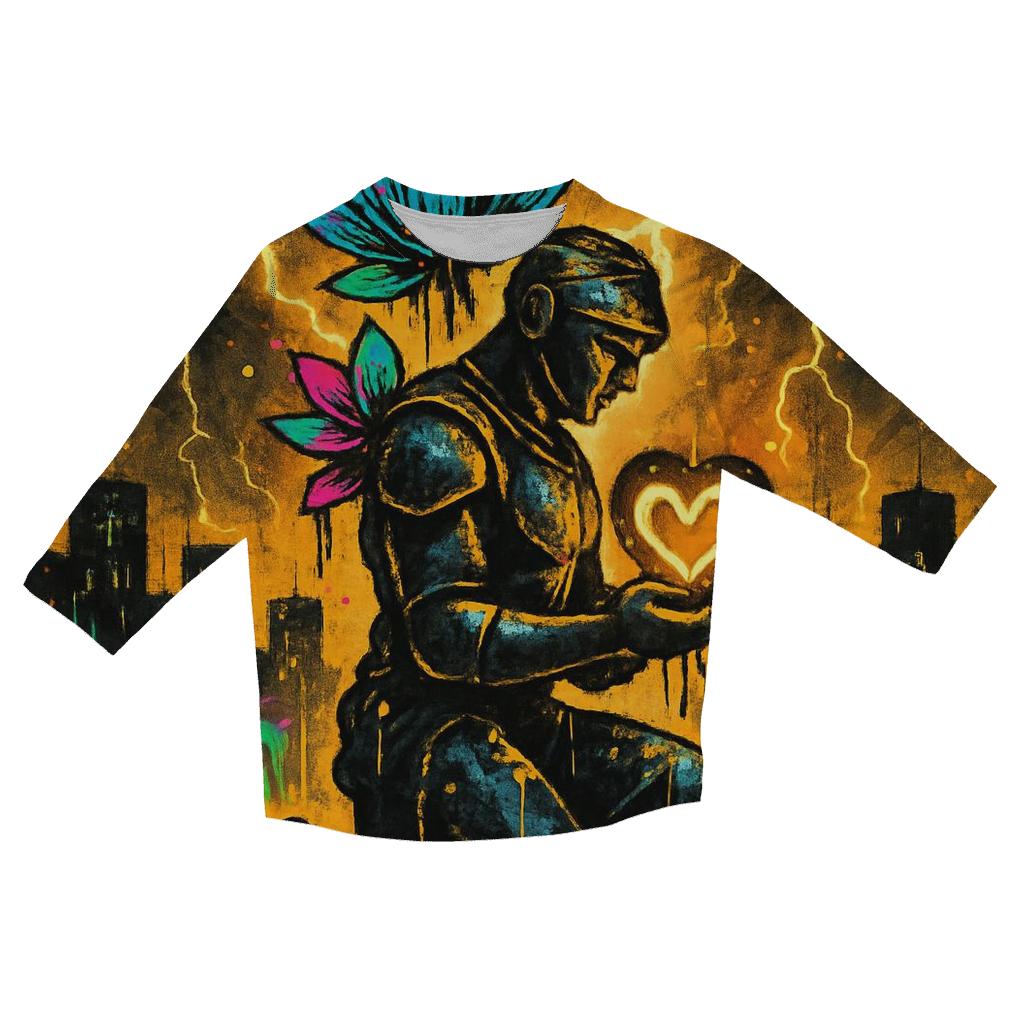 Graffiti Lotus Sentinel personalized 3/4 sleeve tees