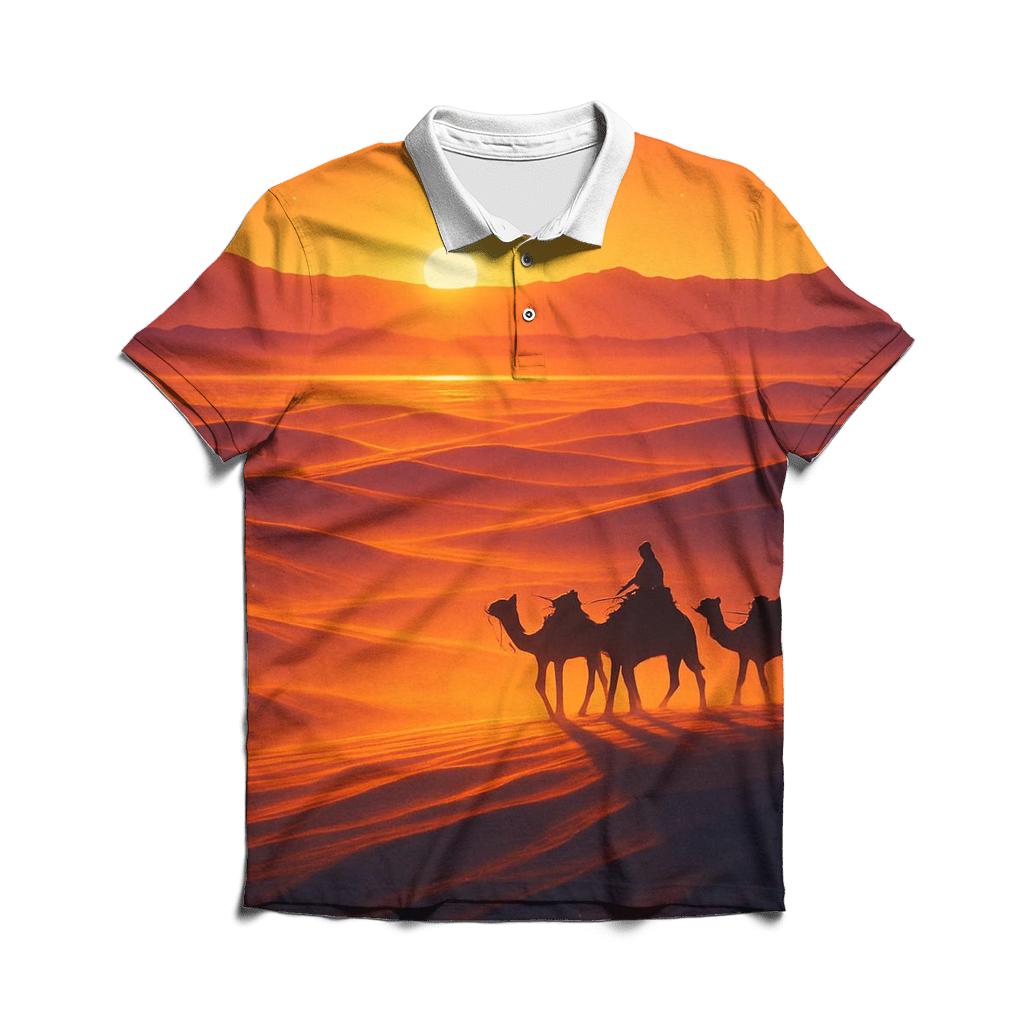 Amber Dune Reverie designer slim fit polos