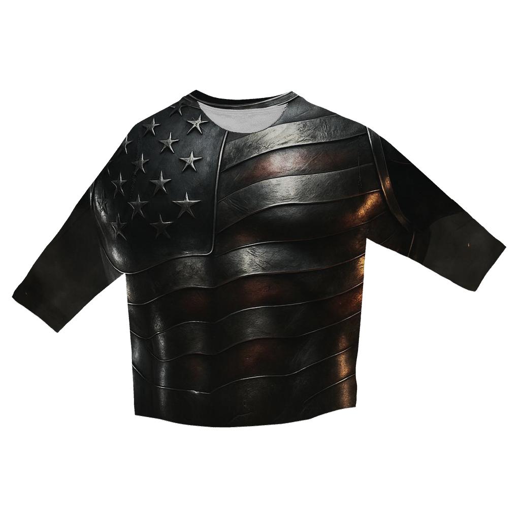 Steel Resolve fashion 3/4 sleeve shirts
