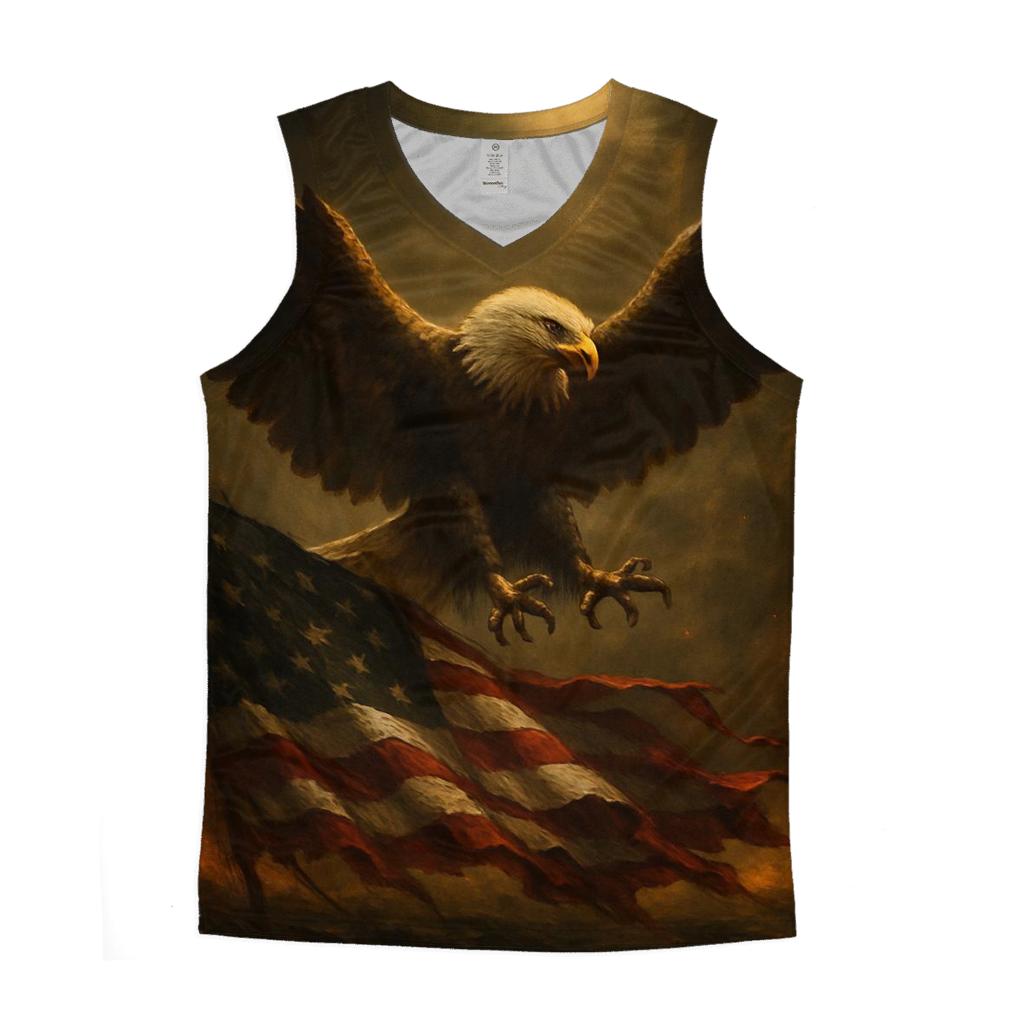 Eagle Overwatch Banner casual summer tank tops