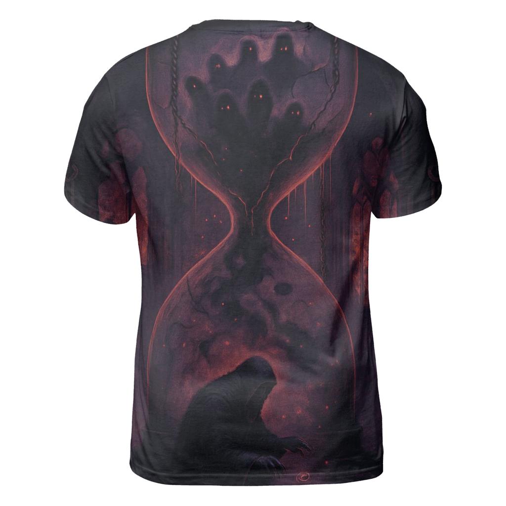 Hourglass Of Fallen Souls creative print fashion shirts