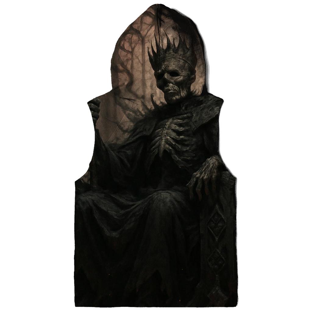 Ashen Throne Of The Skeleton King designer hoodies
