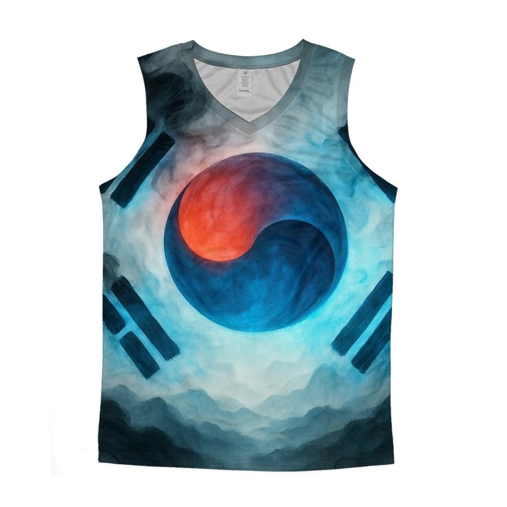 South Korea Celestial Fabric personalized athletic tanks