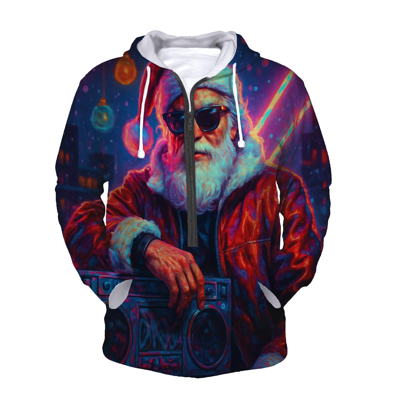 Streetwise Neon Santa hoodie designs