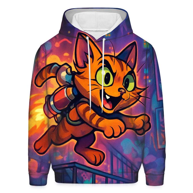 Punk Rocket Alley Cat heavyweight hoodies