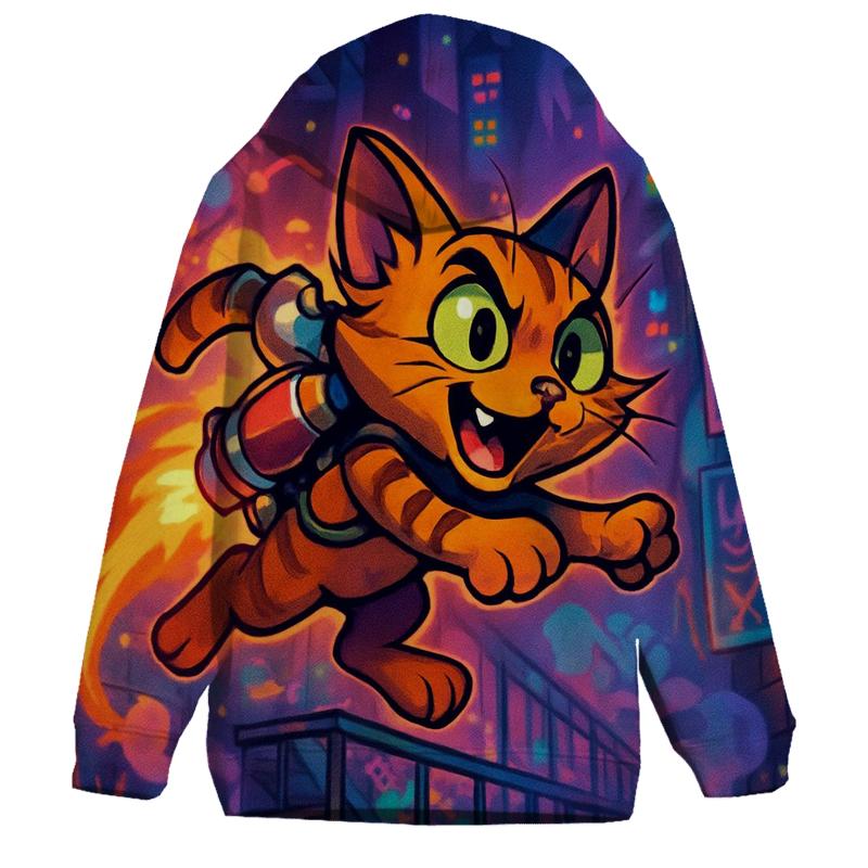 Punk Rocket Alley Cat heavyweight hoodies
