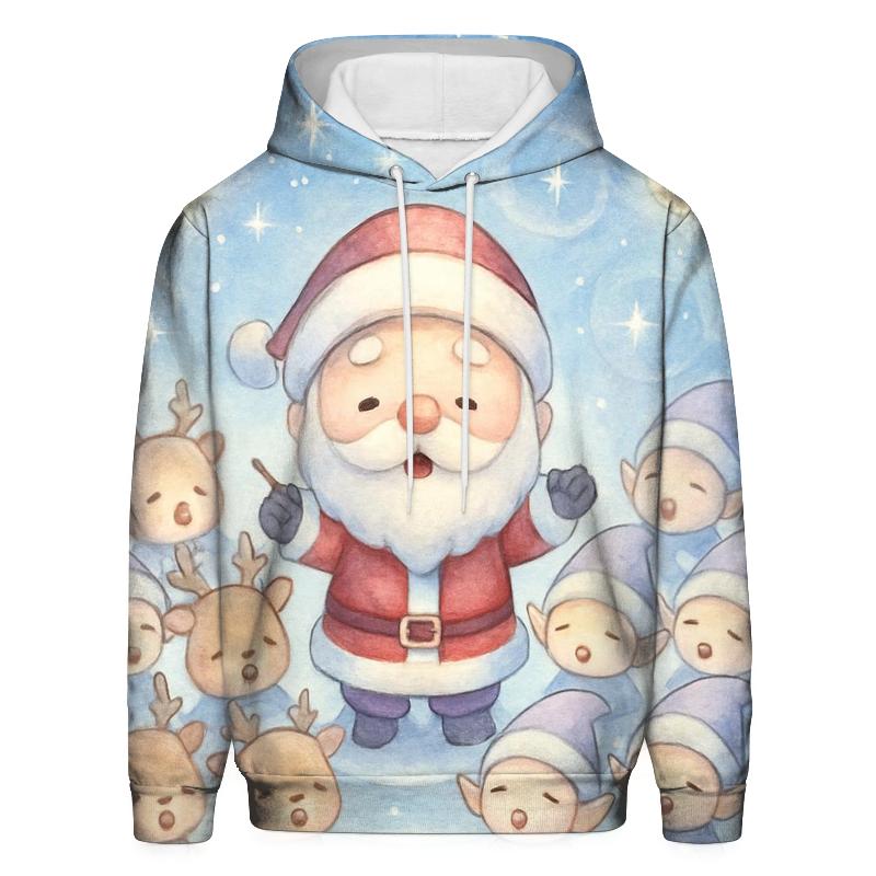 Midnight Choir Santa hoodie styles