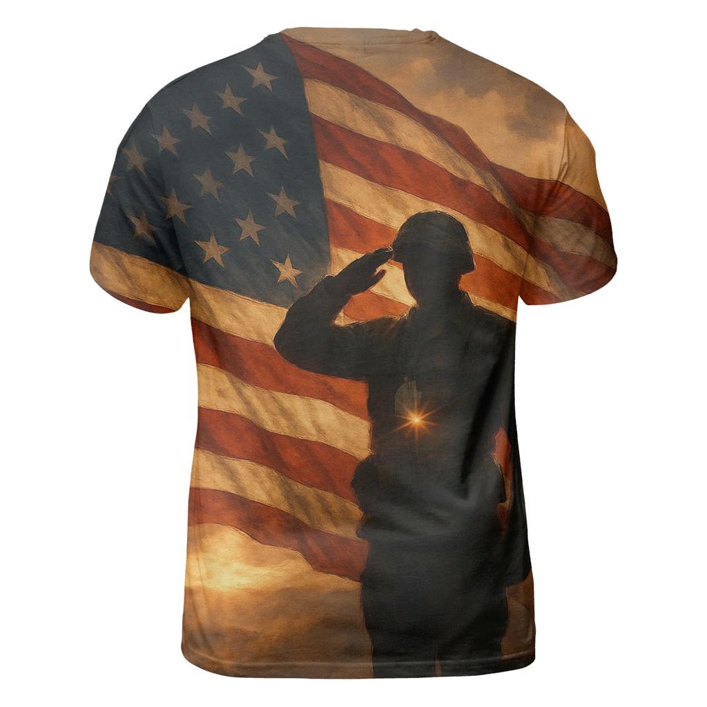Dawn Sentinel Flag designer pattern shirts