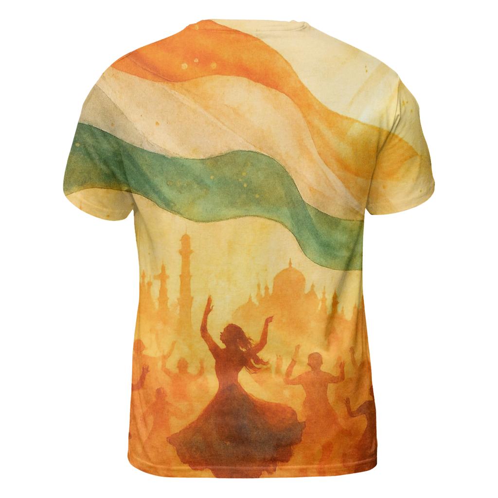 India Festival Drapery custom all-over print shirts