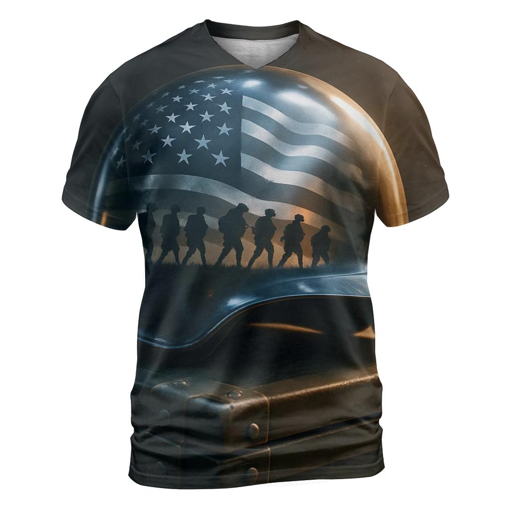 Sentinel Helmet Reflection custom all-over print shirts