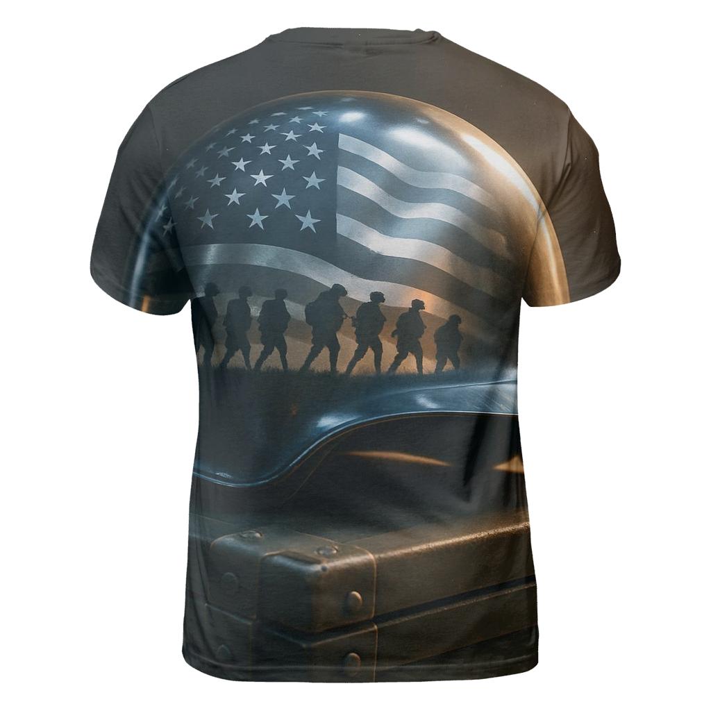 Sentinel Helmet Reflection custom all-over print shirts