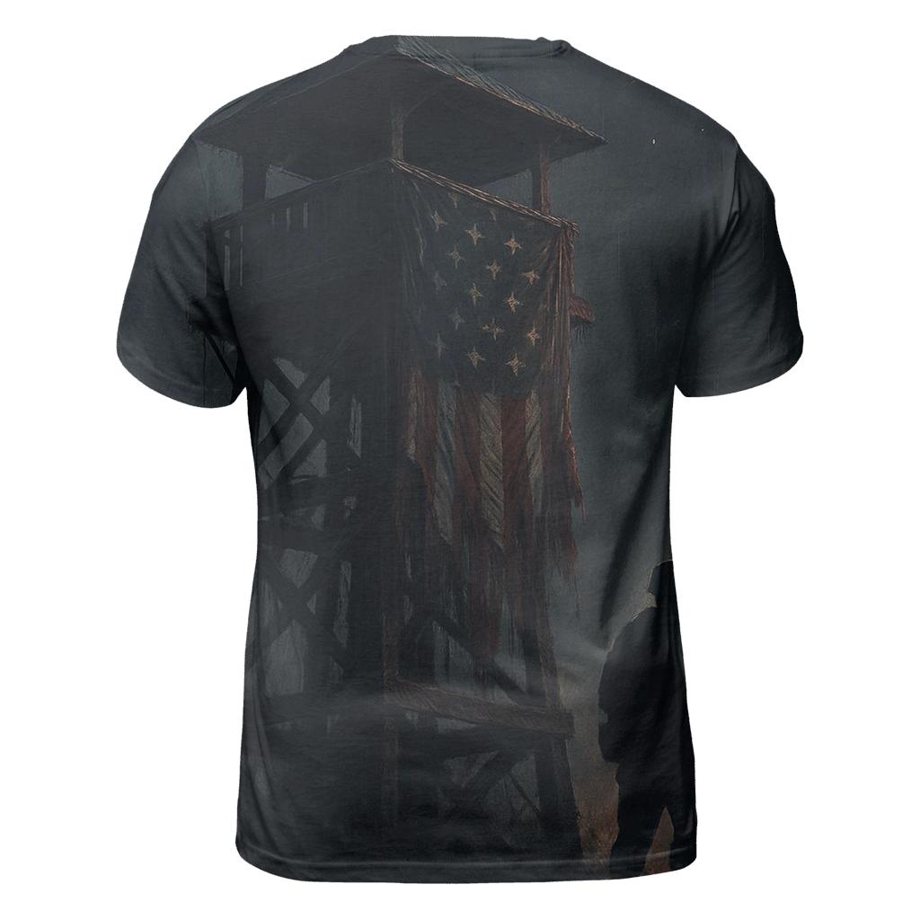 Stars And Stripes Watchtower designer pattern shirts