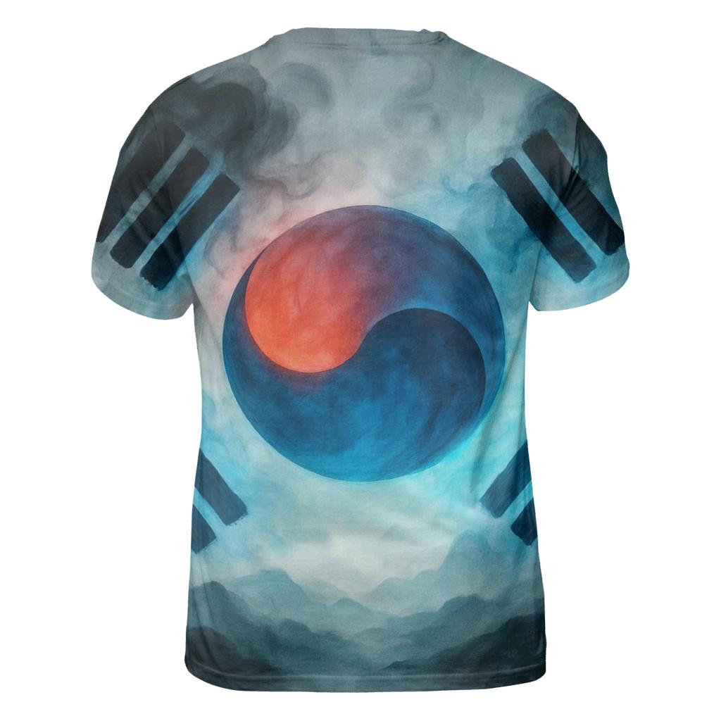 South Korea Celestial Fabric designer pattern shirts