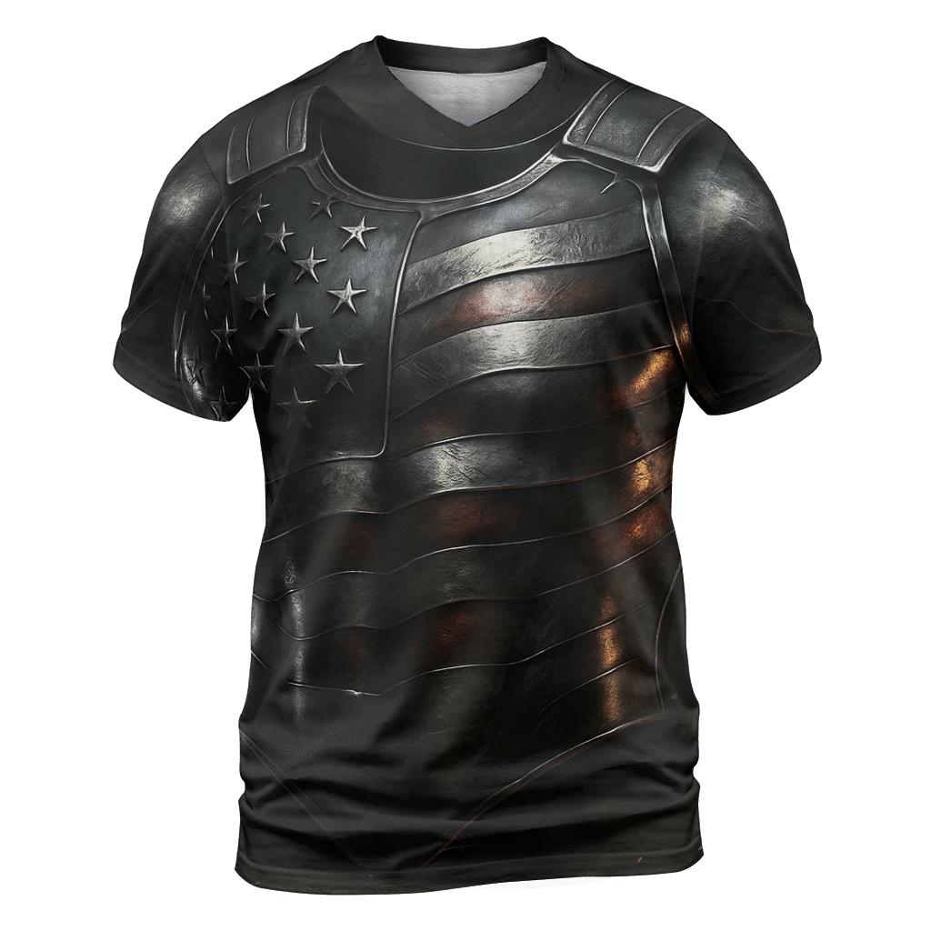 Steel Resolve statement graphic shirts